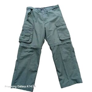 Boy scouts of america convertible cargo pants mens size 33x29
